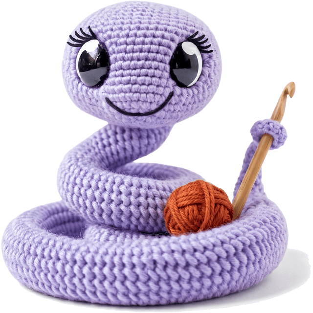 Bev, your Wovely guide, with a hook and a ball of rust yarn